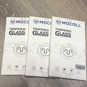 MOCOLL 2PCS x3 pack for iPhone 14 Pro Max Screen Protector Tempered Glass